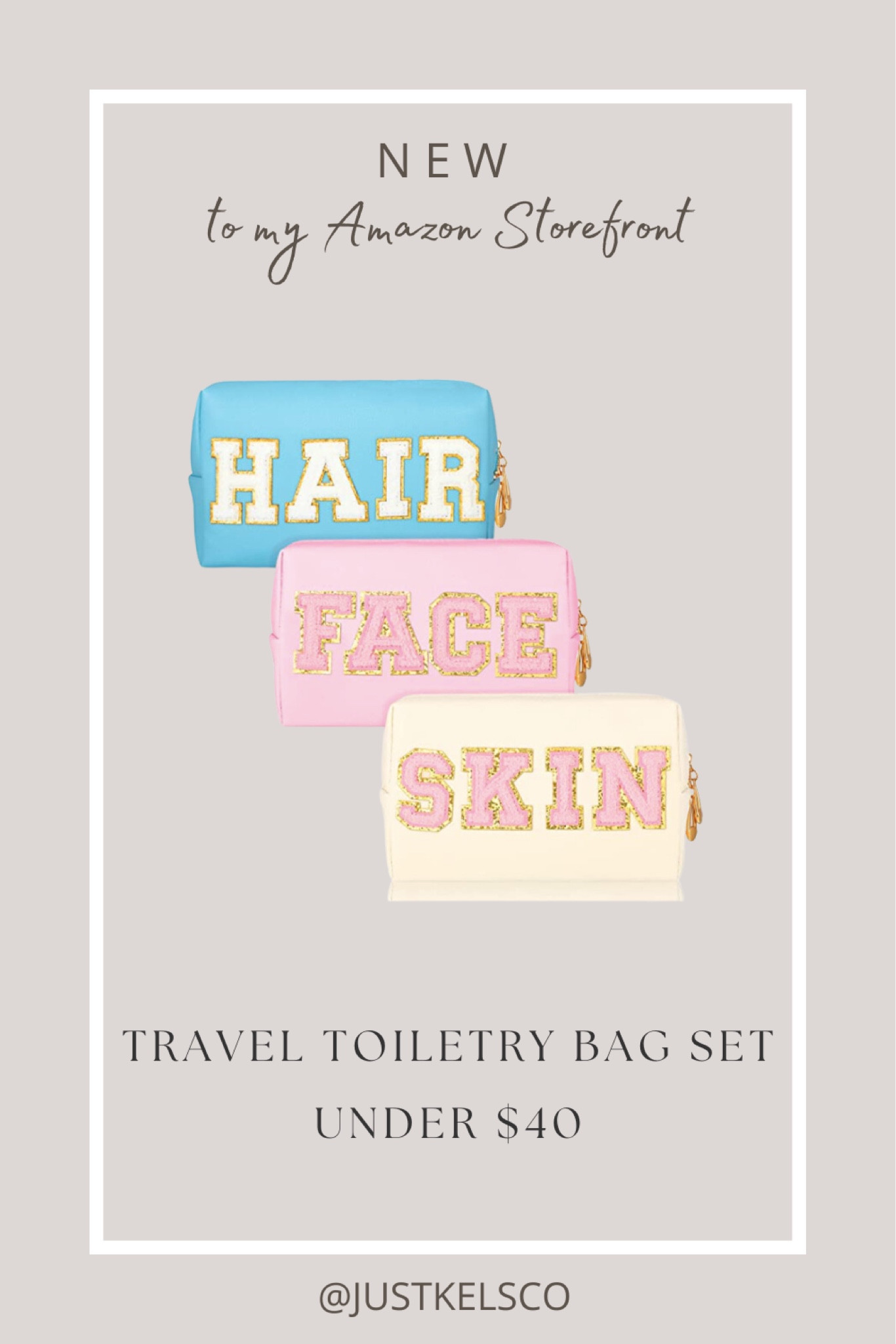 amazon finds // stoney clover toiletry bag set dupe under $40 

#LTKtravel #LTKunder50 #LTKFind