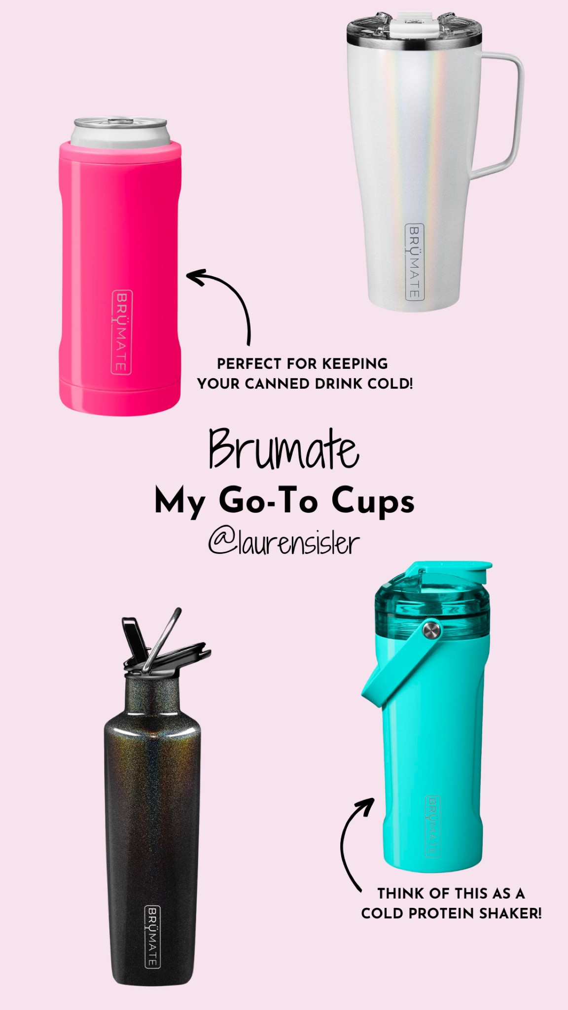 My Go-To Brumate Cups 

brumate, brumate tumbler, brumate slim can koozie, brumate coffee mug, brumate water bottle, brumate shaker, water bottle, hydration

#LTKtravel #LTKhome #LTKfindsunder50