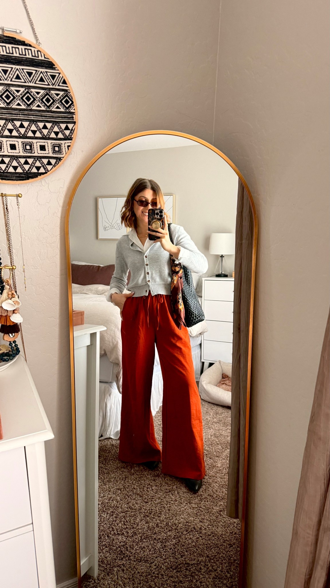 Pants size M, sweater size S, boots tts, sunglasses perfect fit, bag gets used EVERYDAY, jewelry is hypoallergenic 

#LTKPetite #LTKmomlife #LTKootd