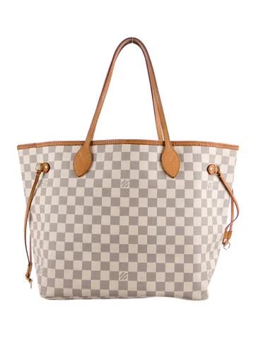Damier Azur Neverfull MM | The Real Real, Inc.