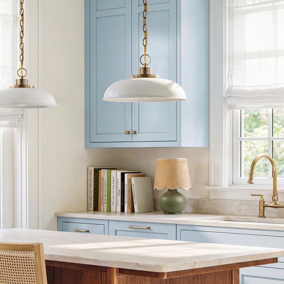 Eddy 1-Light Dimmable Steel Dome Pendant | Wayfair North America