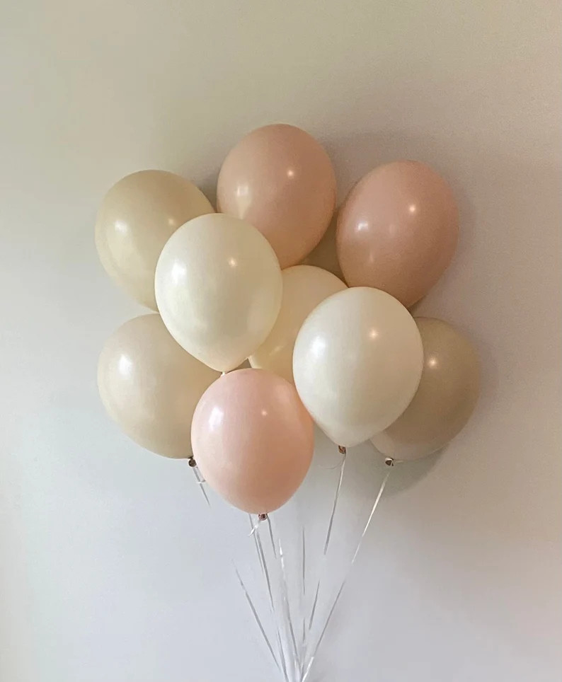 THIS LISTING IS FOR A BALLOON BOUQUET CONTAINING 11-INCH LATEX BALLOONS If you order the mixed co... | Etsy (US)