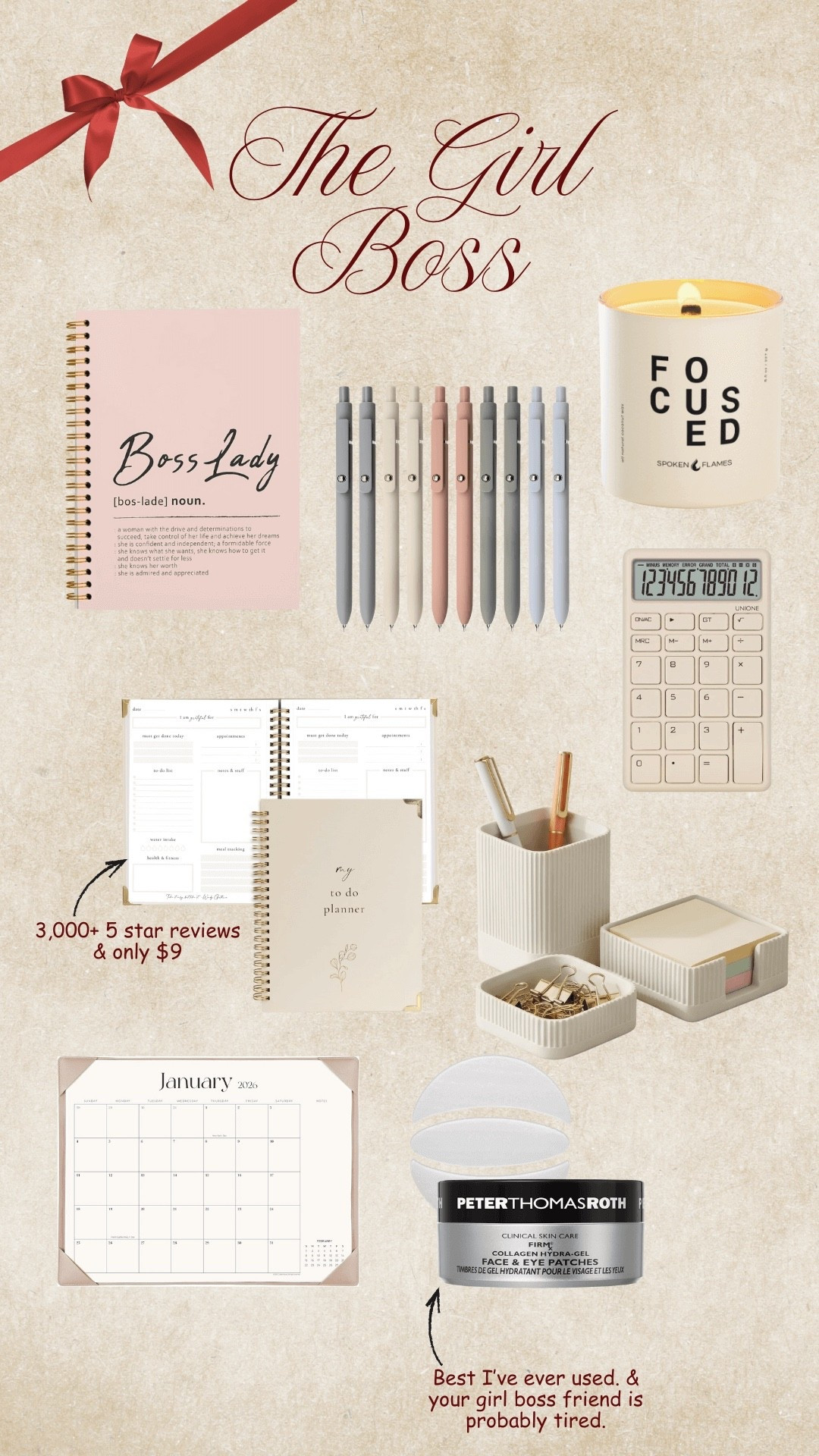 Holiday gift guide 2025 • the girl boss • notebooks • desk accessories • gifts for the working mom • first for the girl boss

#LTKGiftGuide #LTKmomlife #LTKHoliday