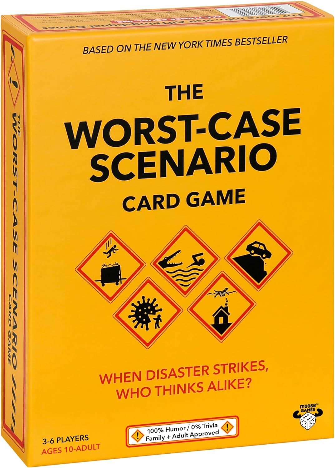 The Worst-CASE Scenario Card Game - All New Family/Party Game | 0% Trivia, 100% Humorous Fun | Amazon (US)