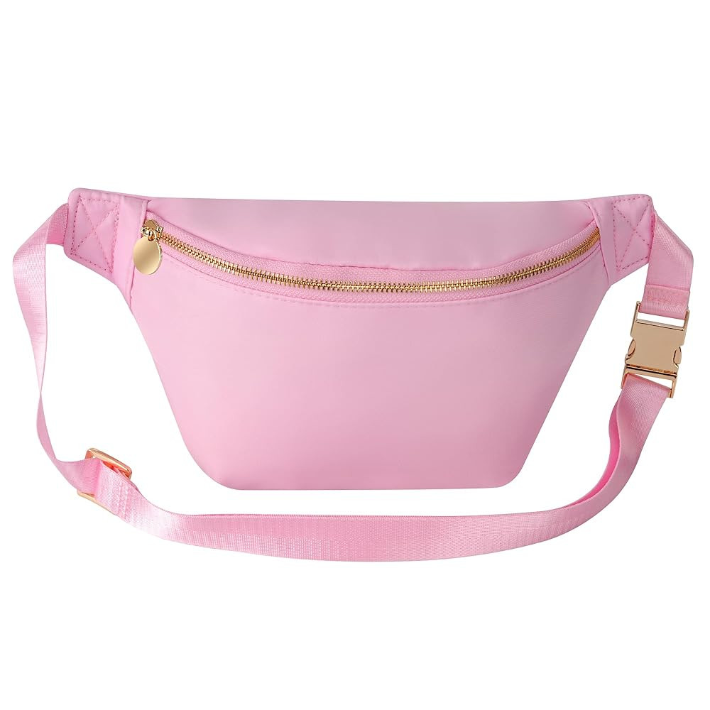 Fanny Pack Travel Belt Bag Stadium Sling Bags Approved Water-resistant Nylon Crossbody Bags for W... | Amazon (US)