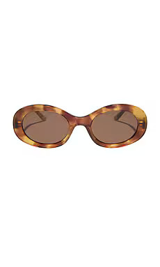 DIFF EYEWEAR Lainey Sunglasses in Brown Fleur & Brown from Revolve.com | Revolve Clothing (Global)
