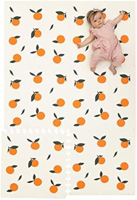 Childlike Behavior Baby Play Mat - Extra Large, Non-Toxic Foam Play Mat with Soft Interlocking Fl... | Amazon (US)