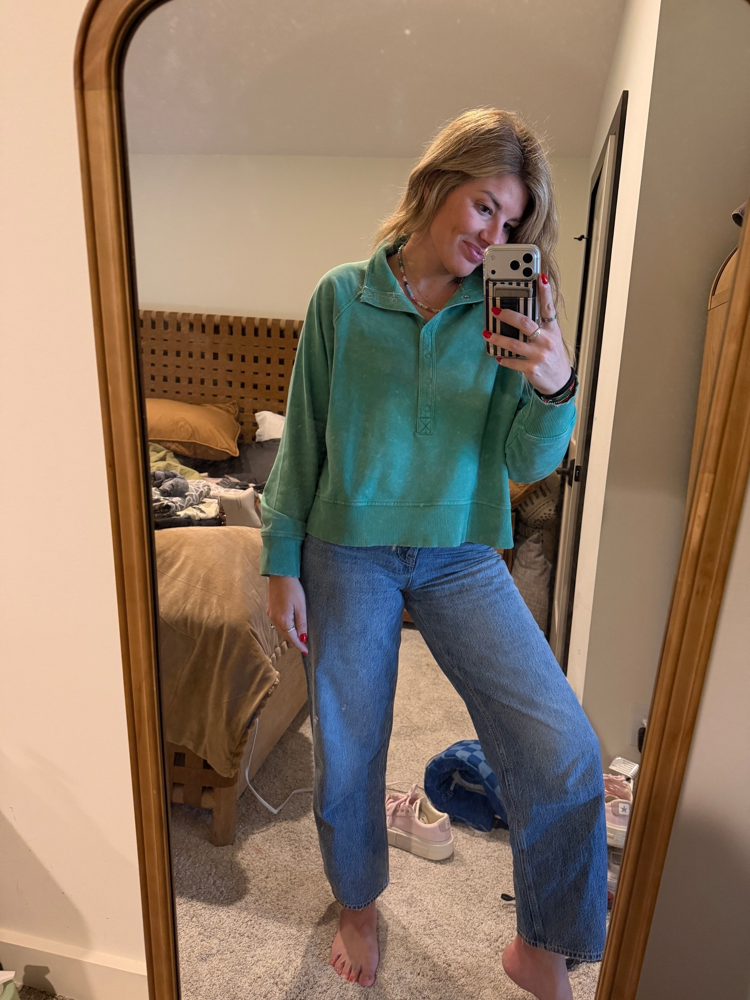 Give me all the spring color tops! On sale too! 

#LTKdayinmylife #LTKootd