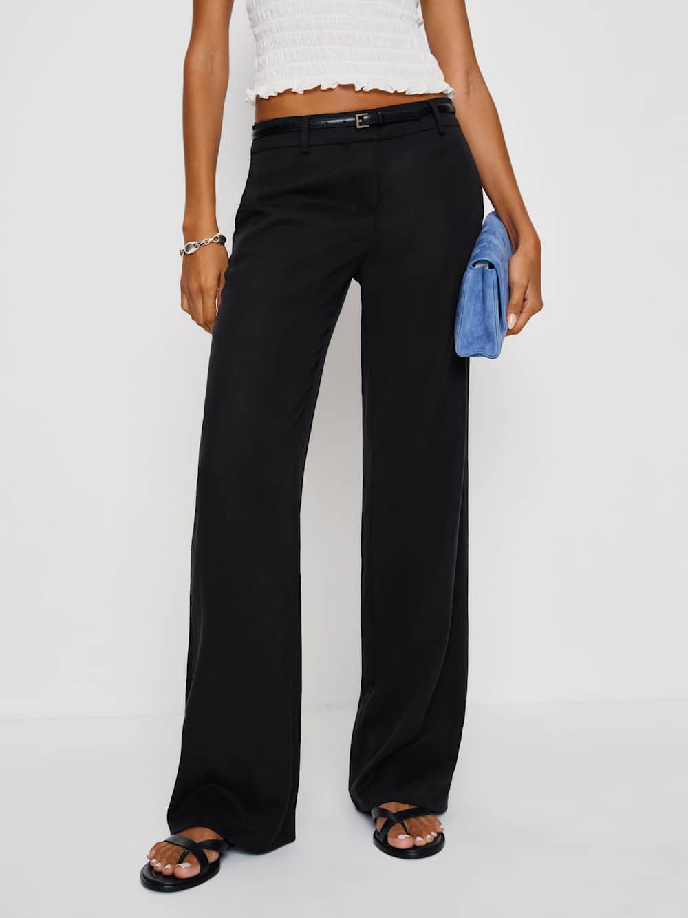Gisele Low Rise Pant | Reformation (Global)