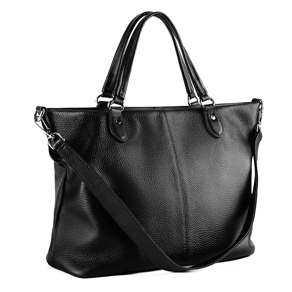 befen Soft Genuine Leather Tote Bag for Women, Womens Leather Purses Handbags Shoulder Bags with ... | Amazon (US)