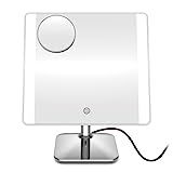 Conair Reflections LED Lighted Social Media Makeup Mirror, 1x/10x Magnification with Phone Holder, P | Amazon (US)