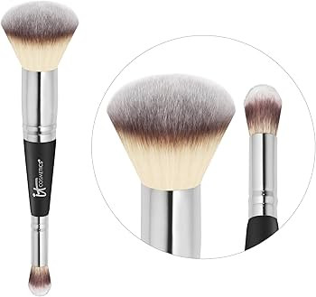 IT Cosmetics Heavenly Luxe Complexion Perfection Brush #7 - Dual-Ended Premium Makeup Brush for F... | Amazon (US)