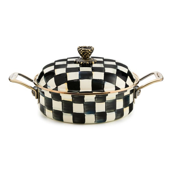 MacKenzie-Childs Courtly Check 3 Quart Casserole | MacKenzie-Childs