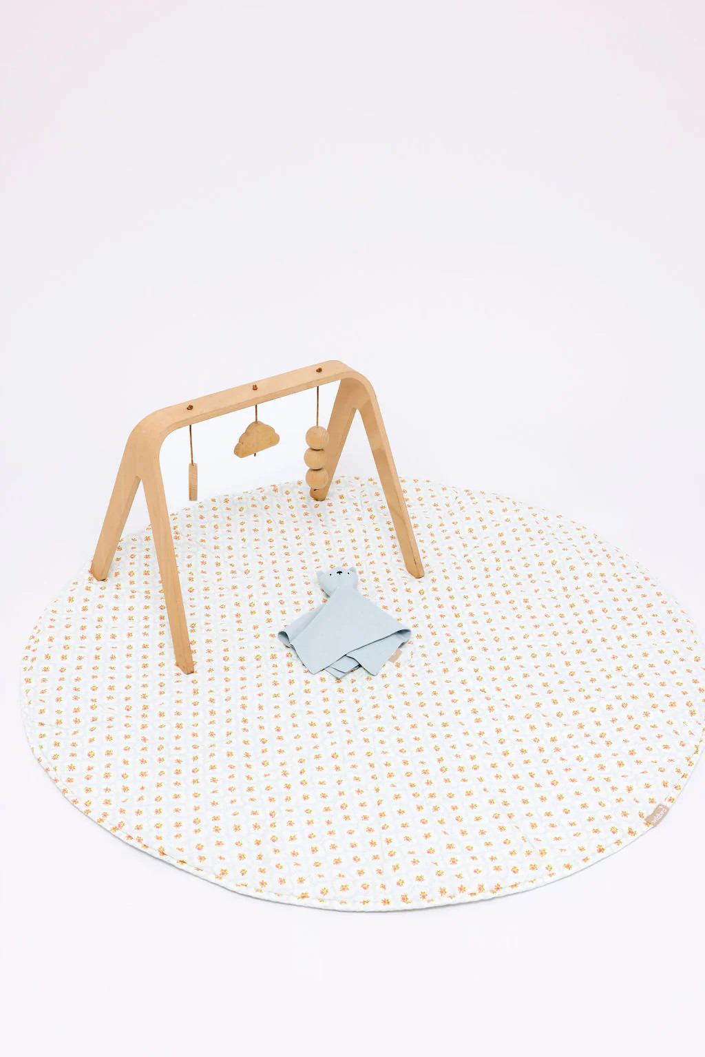 Victoria/Dove - Linen Quilted Playmat | Wildbird
