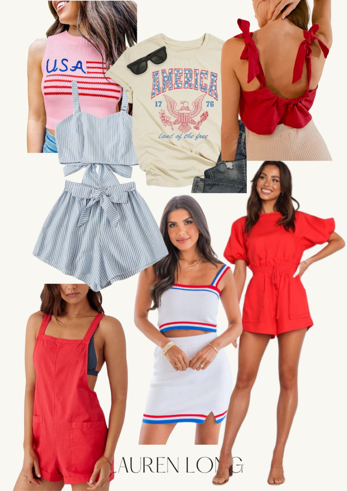 Red white and blue never looked so good ✨ Celebrate the 4th in style with these cutie looks! 🎇🧨

#LTKSeasonal #LTKSummerSales #LTKParties