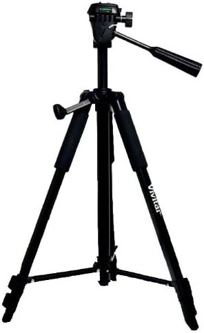 Vivitar 57-Inch Tripod, Three Way Fluid Pan Head, Quick Release Mount, Supports up to 5 Pounds of... | Amazon (US)