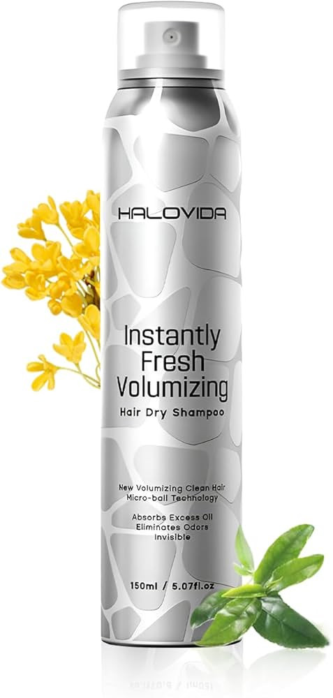 HALOVIDA Dry Shampoo for Women, Invisible Dry Scalp Shampoo Spray for Dark Hair Leaves No White R... | Amazon (US)