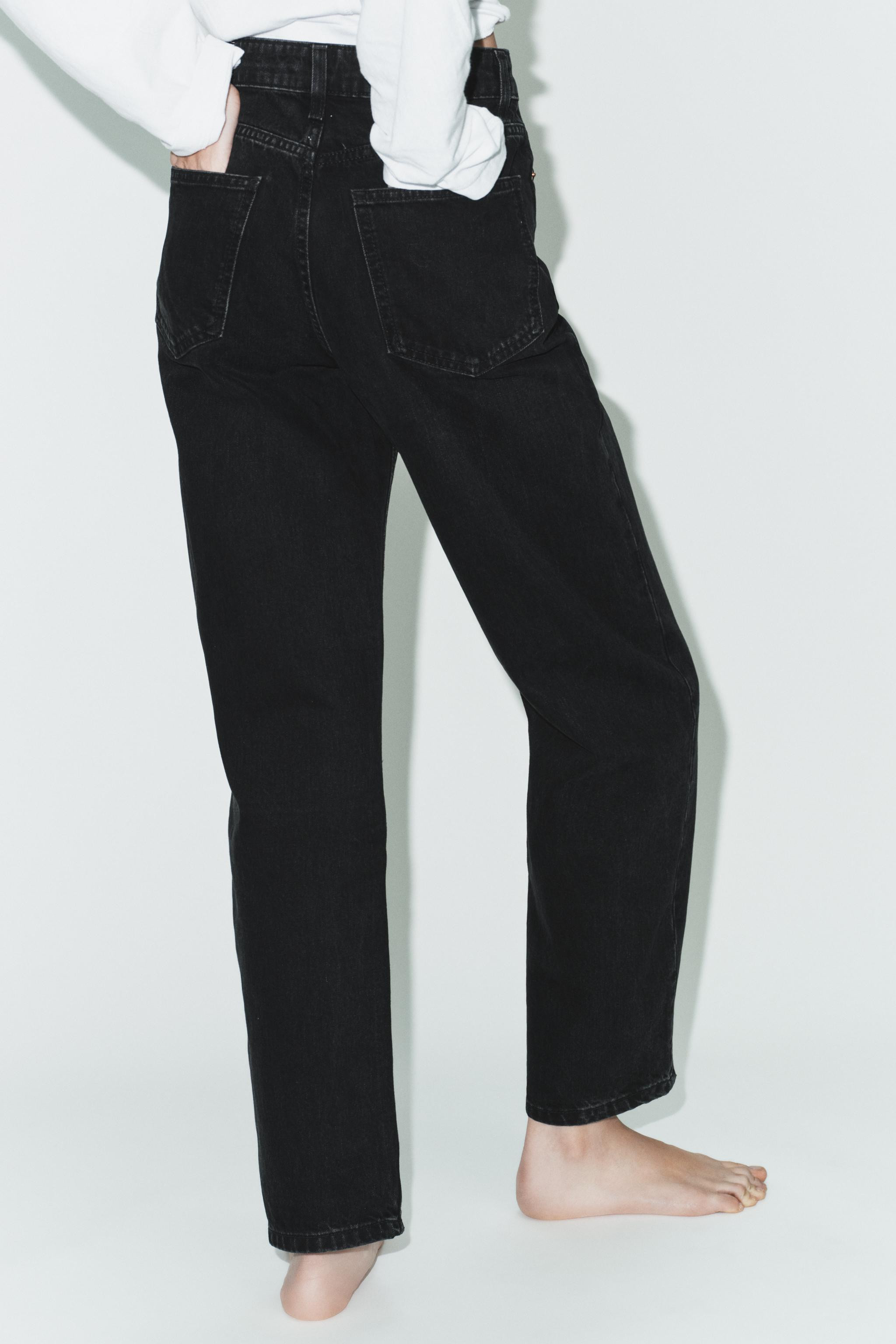 TRF MOM FIT HI-RISE JEANS | Zara US