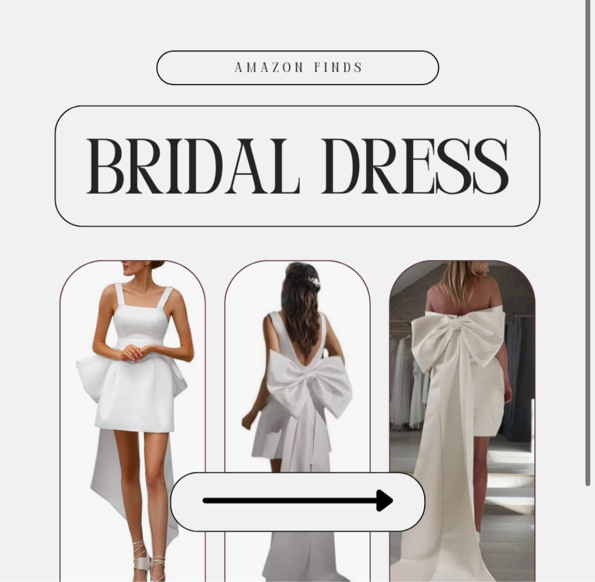 Amazon bridal 

#LTKFindsUnder100 #LTKStyleTip #LTKWedding