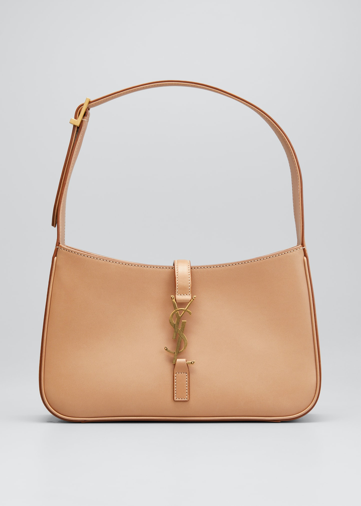Leather YSL Hobo Bag | Bergdorf Goodman