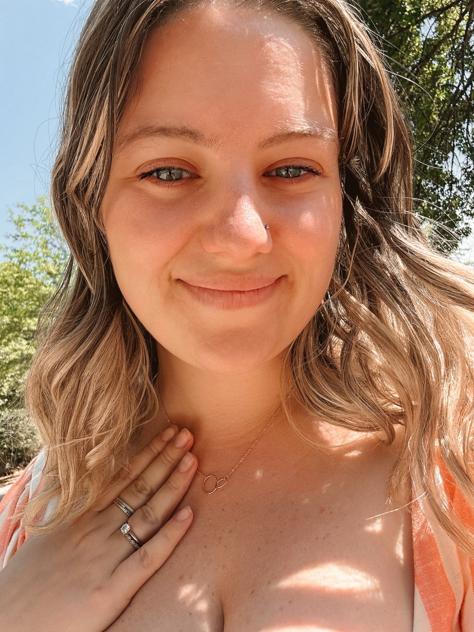 Forever linked 🔗 this gold necklace with two interlocking circle was my Mother’s Day gift from my husband. I love the symbol of being interlocked and made for each other. Such a gorgeous piece. And it’s solid gold so I know I can hand it down to my girls when they get older! It’s a family heirloom in the making! 

#LTKFamily #LTKGiftGuide