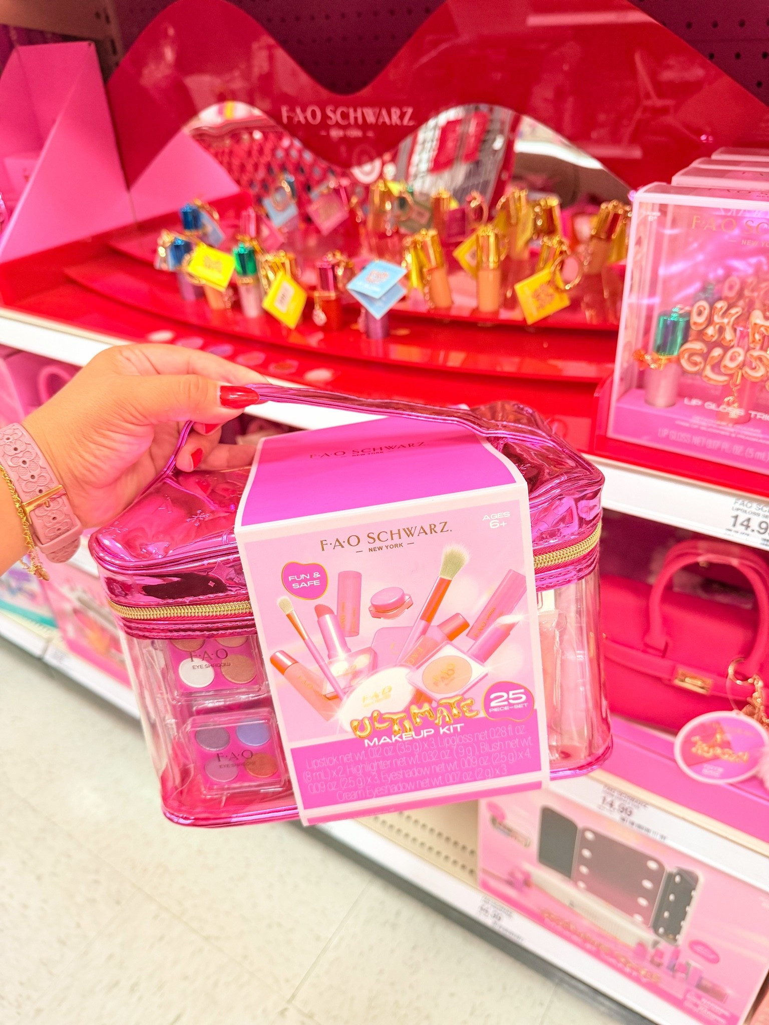 Start your holiday shopping early this year with @faoschwarz!! Their new collections Tiny Glam & Pop Your Style are now available in stores and on Target.com!! Your creative little fashionistas will definitely love these!! And you’ll feel confident knowing that the kid-friendly makeup formulas (for ages 6+) are gentle, cruelty-free, vegan and fragrance-free 🫶🏽 ✨
#TargetRun #TargetMom #faoschwarz

#LTKKids