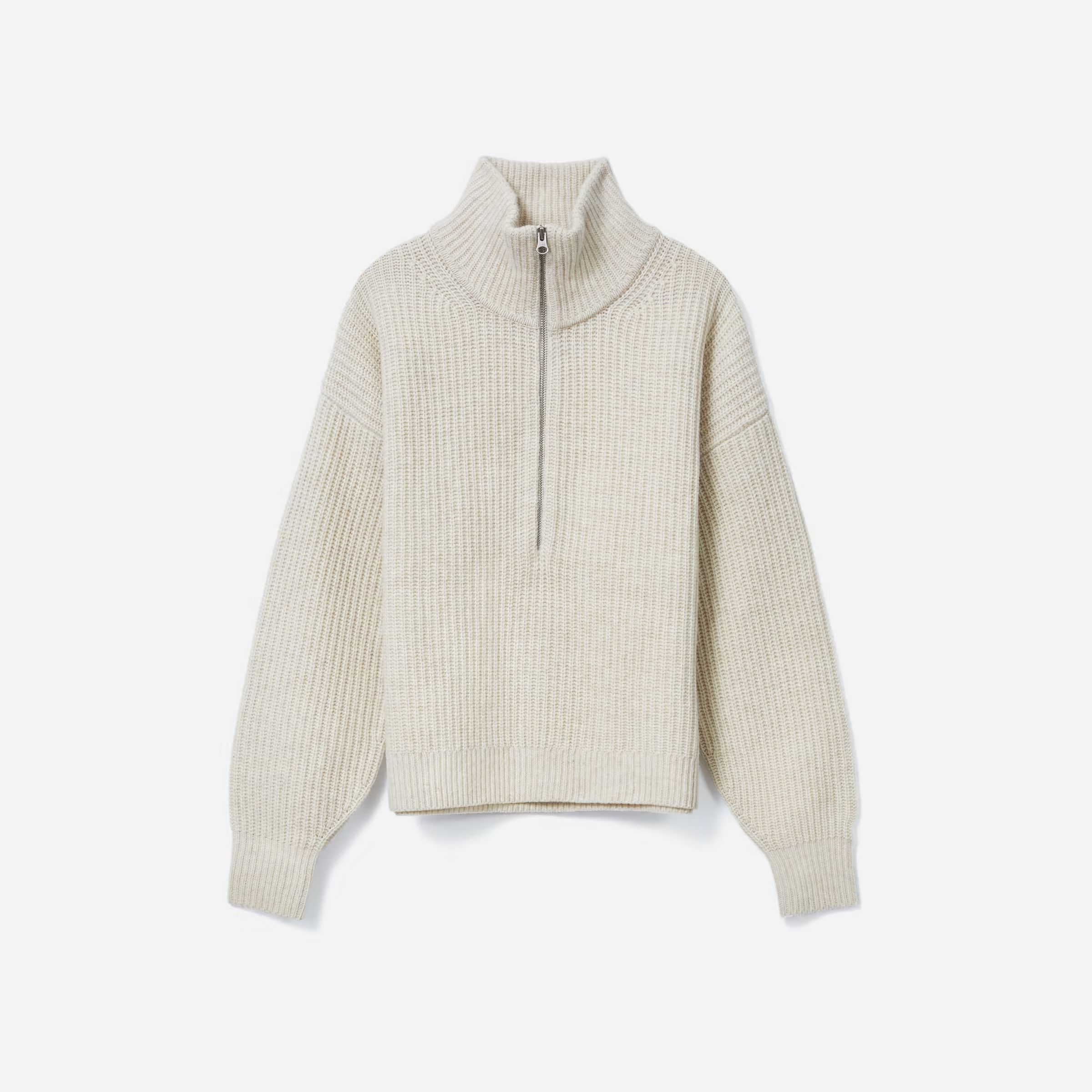 The Felted Merino Half-Zip Sweater | Everlane