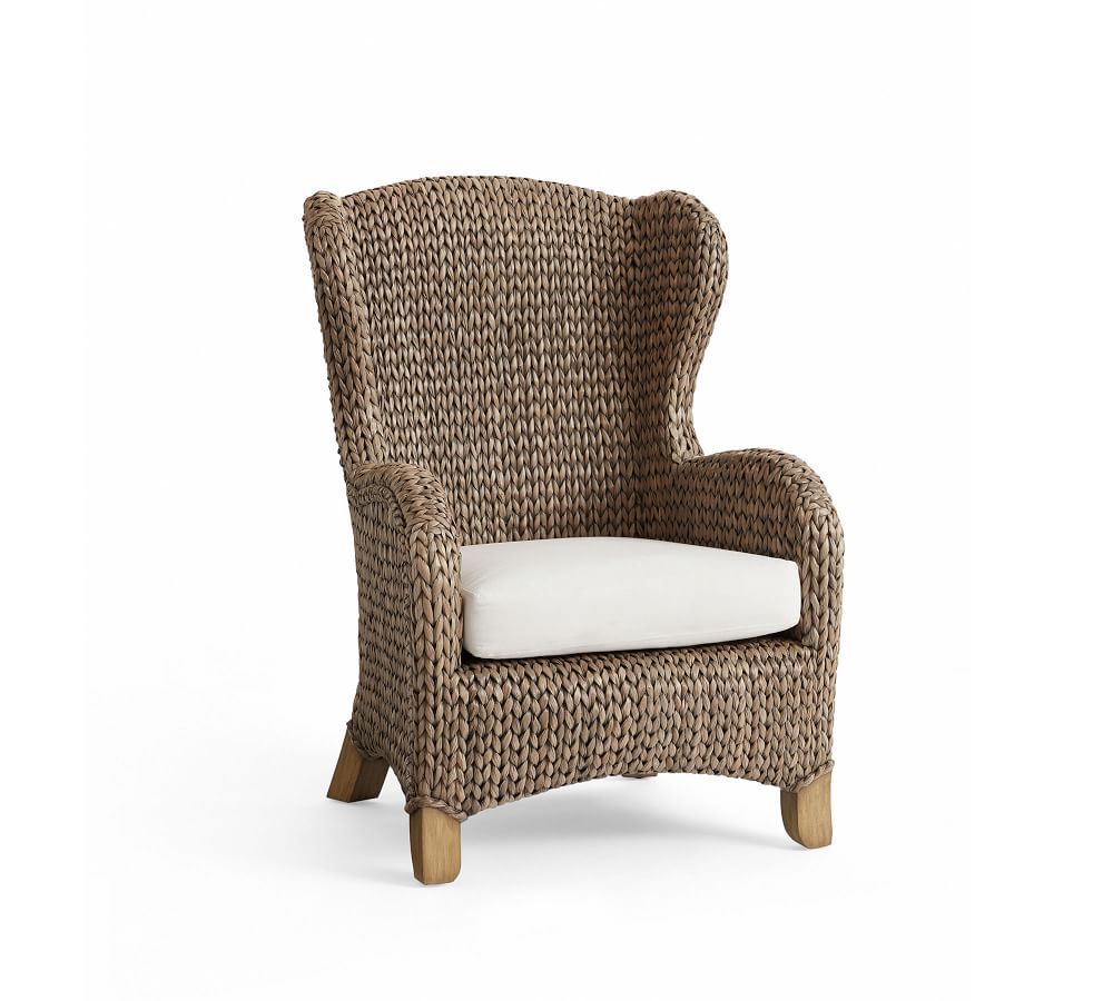 Seagrass Wingback Chair | Pottery Barn (US)