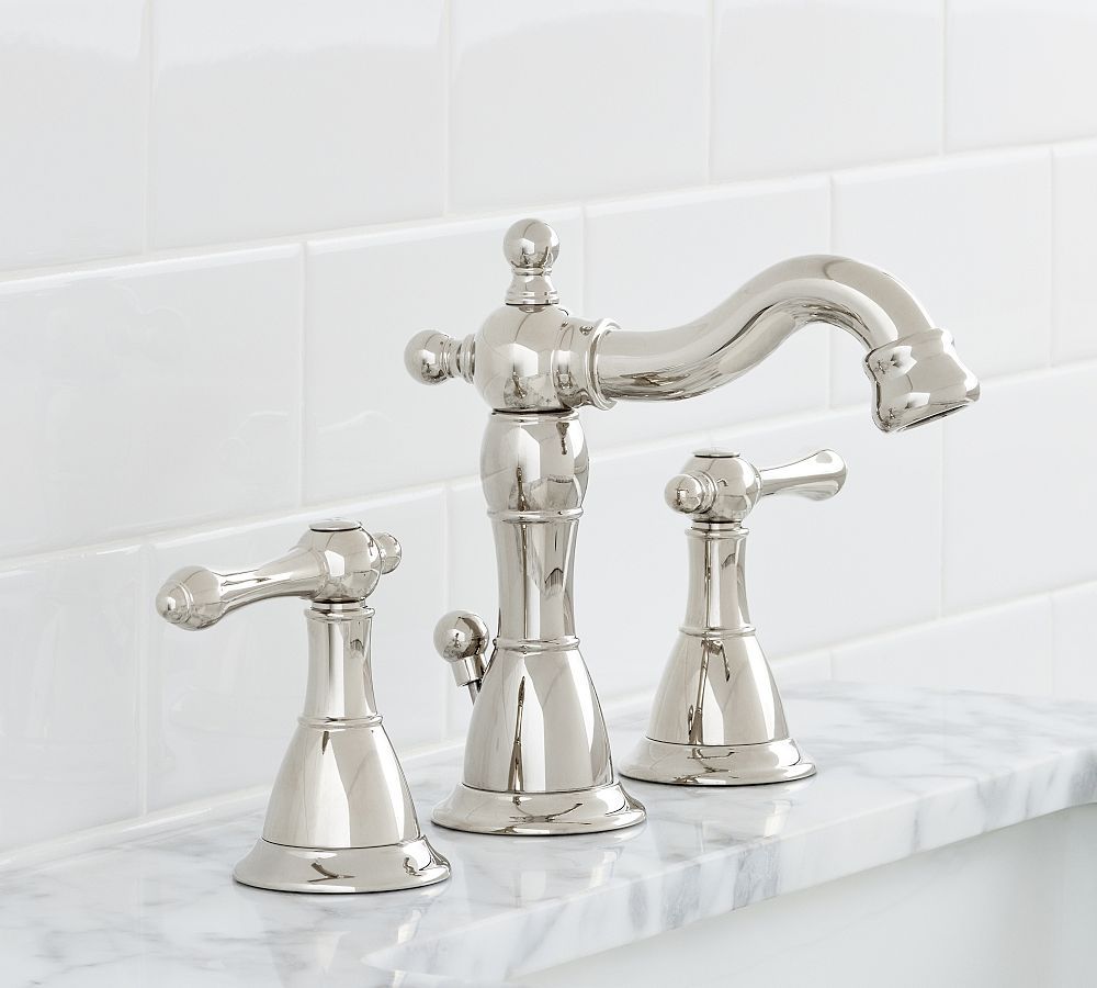 Sutter Lever Handle Bathroom Sink Faucet | Pottery Barn (US)