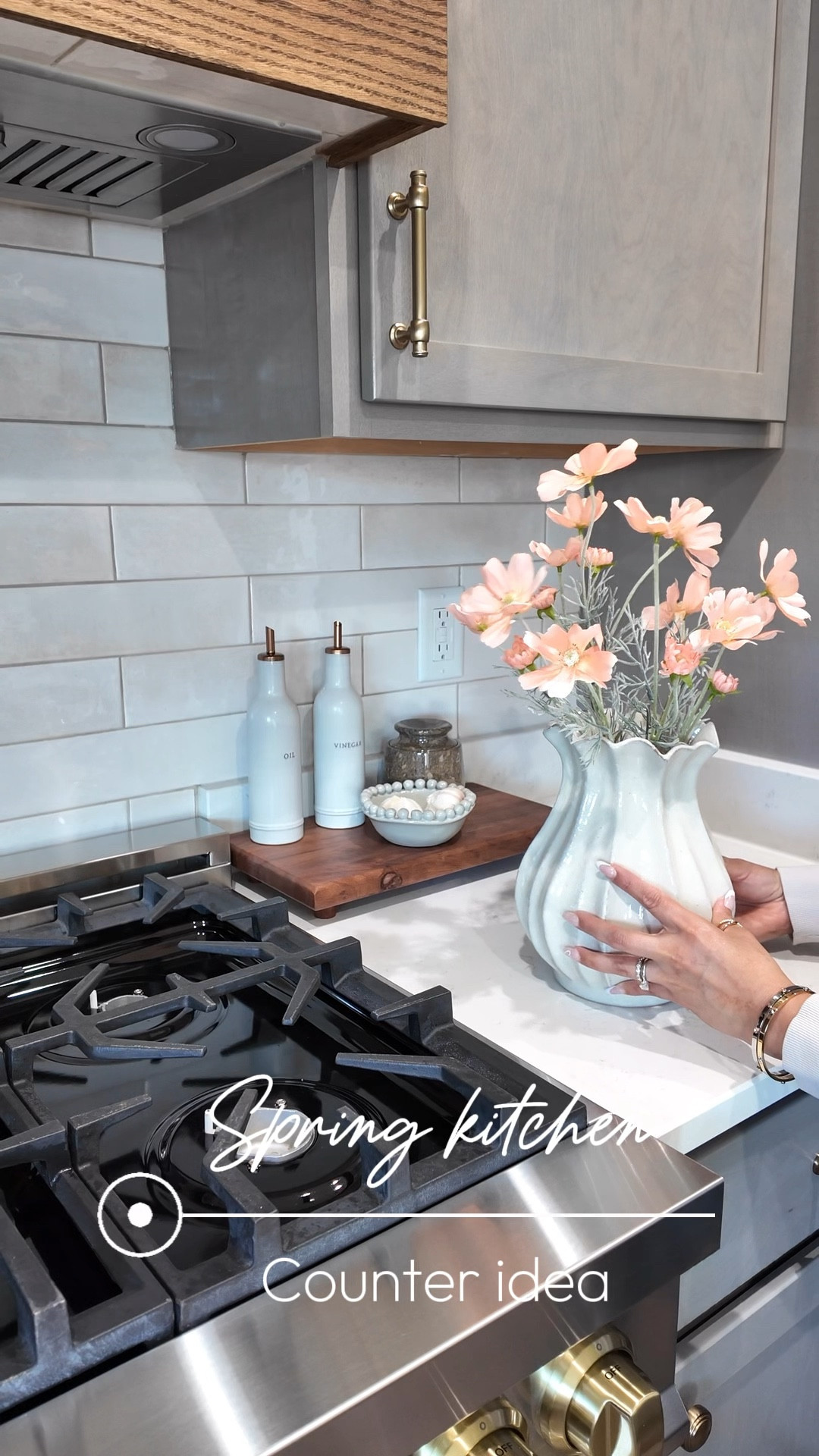 Springs kitchen decor 2026 🤍🌸

#LTKHome #LTKmomlife