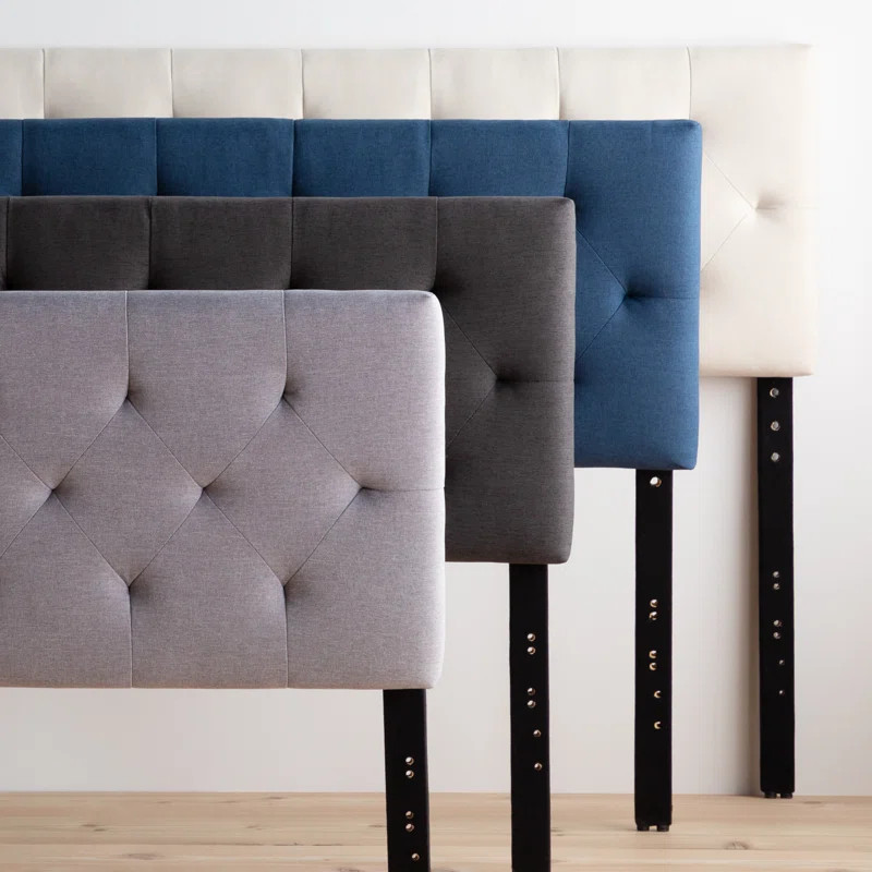 Cy Adjustable Upholstered Panel Headboard | Wayfair North America