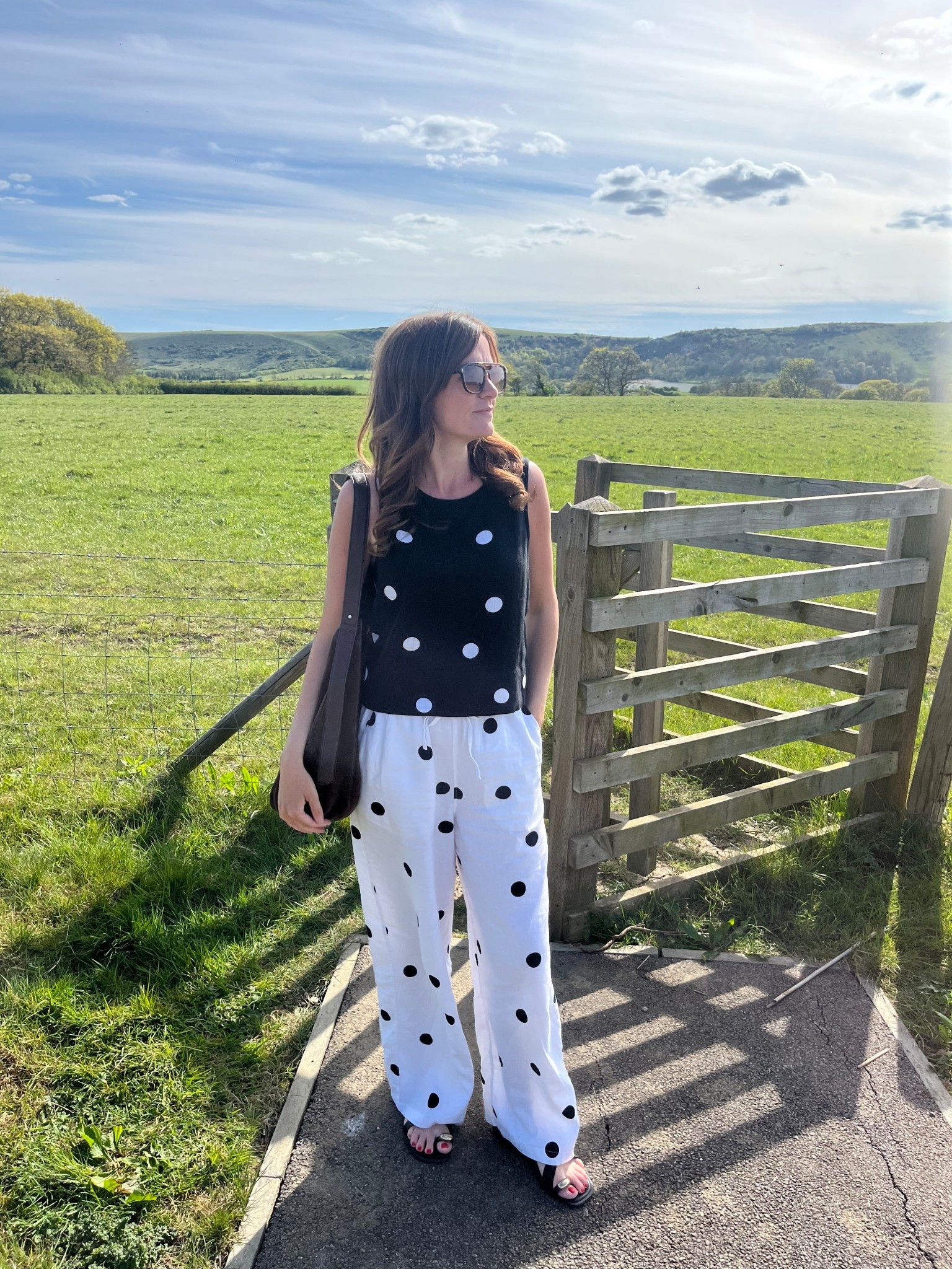 Top size 10.
Trousers size 10 regular.



#LTKeurope #LTKsummer #LTKuk