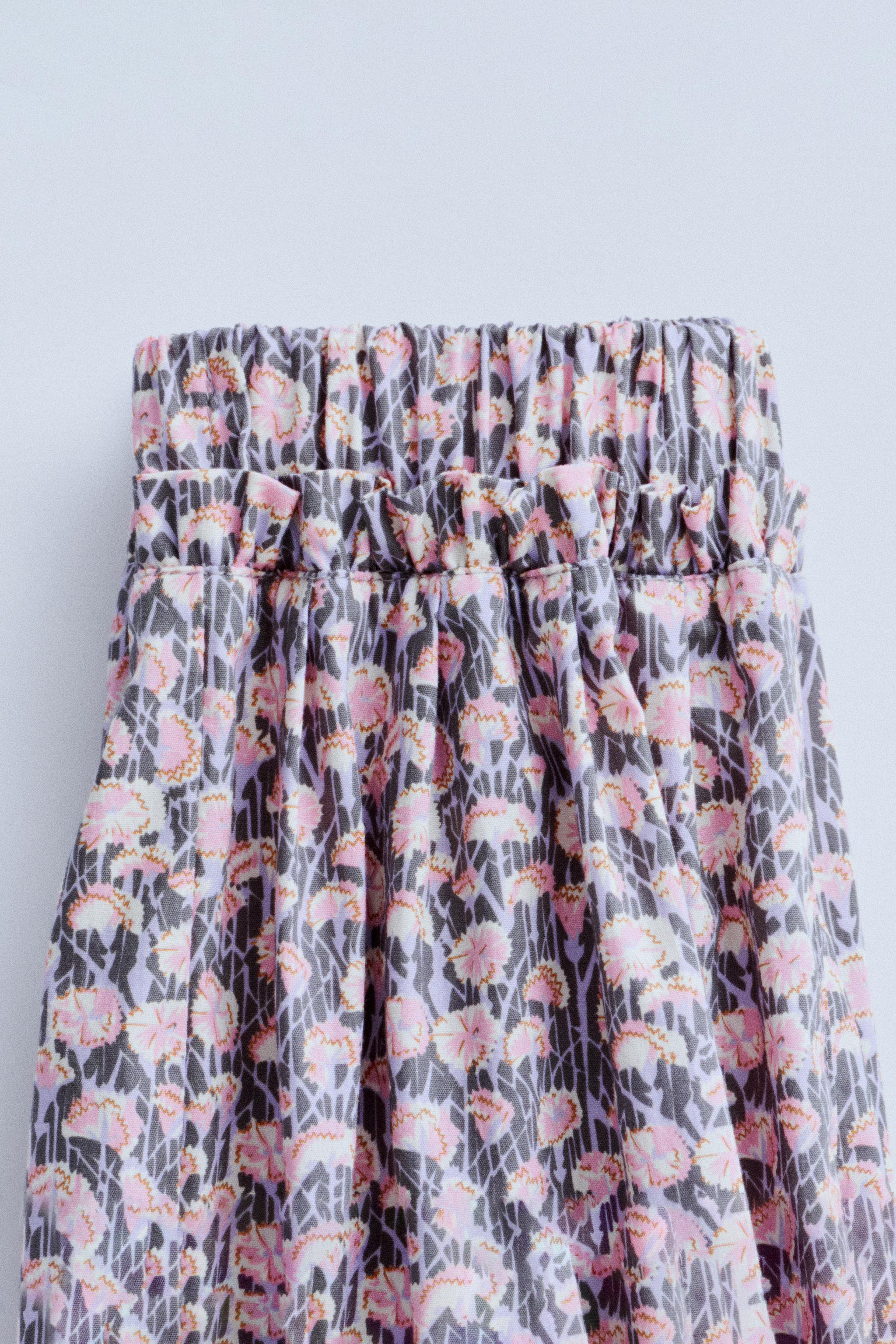 TIMELESZ - FLORAL PANTS | Zara US