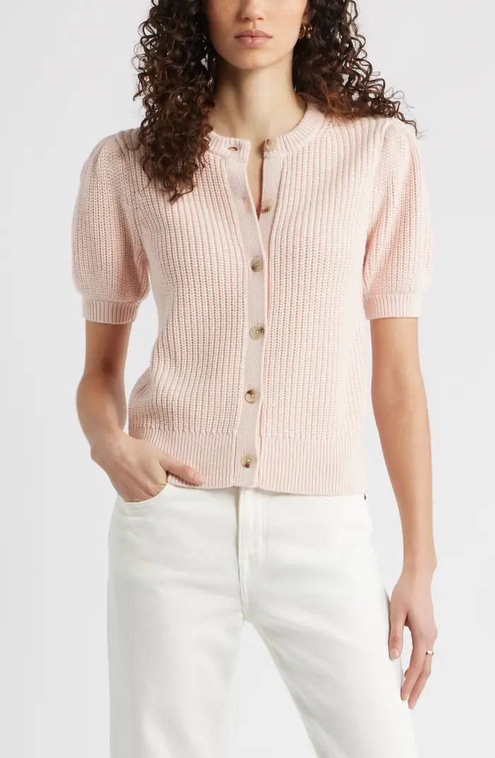 Elbow Sleeve Cardigan | Nordstrom