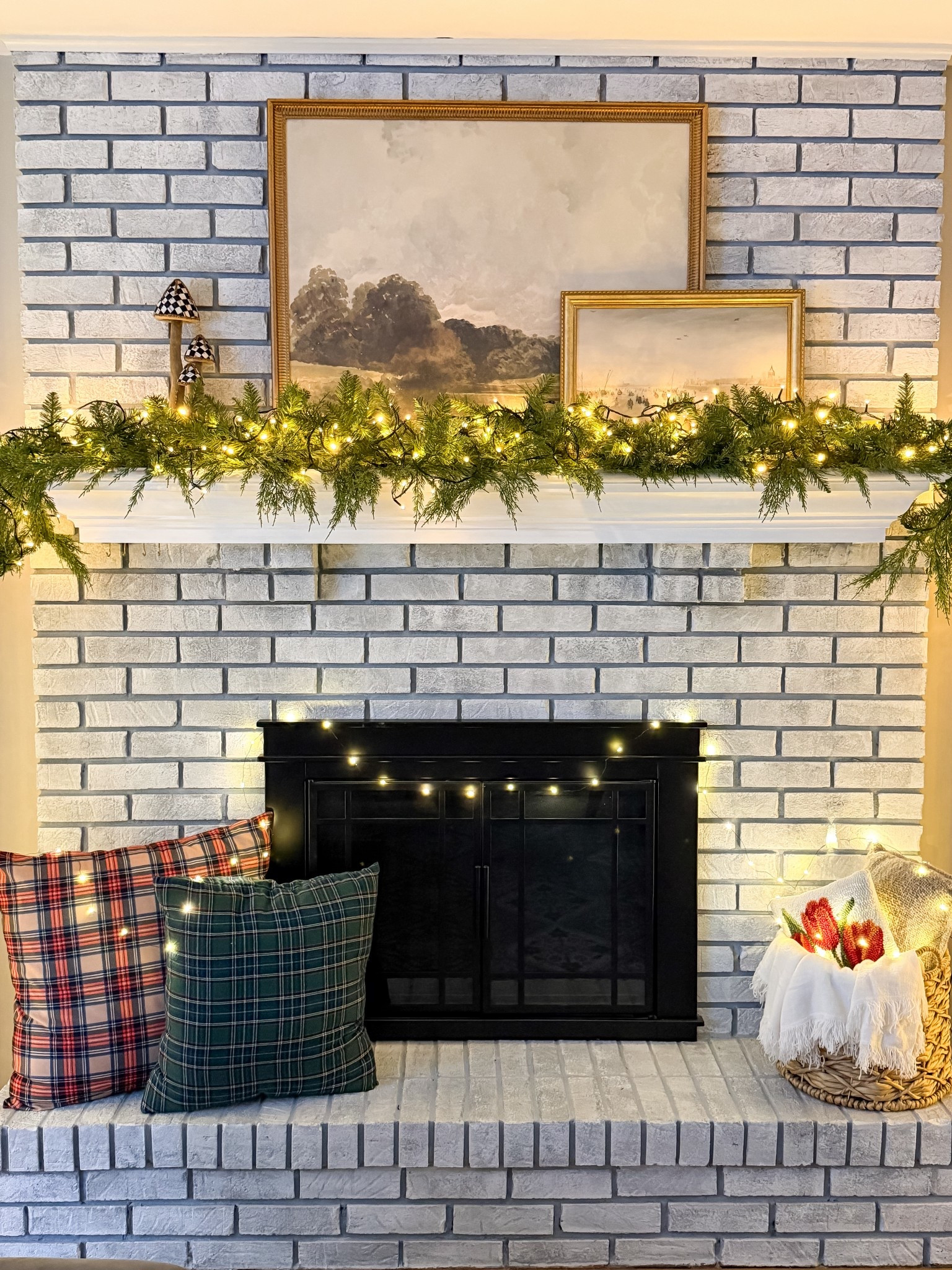 Soft glow, layered textures, and a fireplace that turns winter nights into the coziest moments at home.

#LTKSaleAlert #LTKHome #LTKFindsUnder50