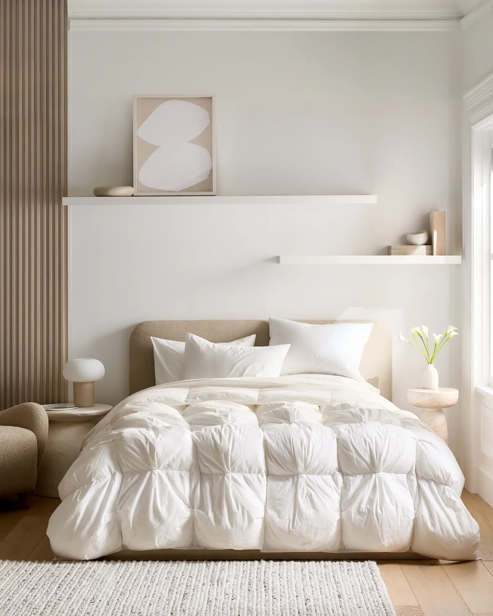 Cotton Pintuck Comforter | Quince