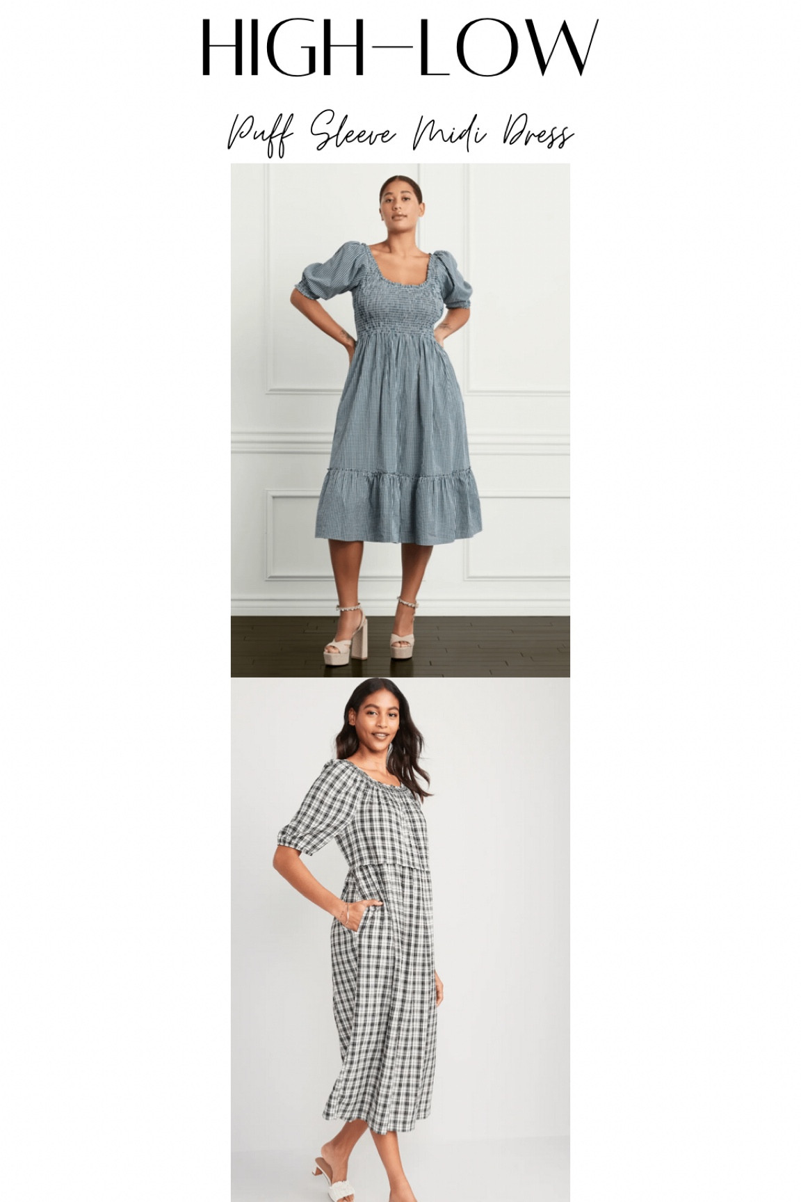 High end low end of a cute fall midi dress! Loving both right now for crisper weather 🌿

#LTKSeasonal #LTKstyletip #LTKunder100