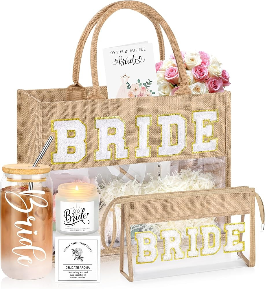 JoycuFF Bride Gifts, Bridal Shower Gift for Wedding Bachelorette Engagement, Wedding, Honeymoon, ... | Amazon (US)