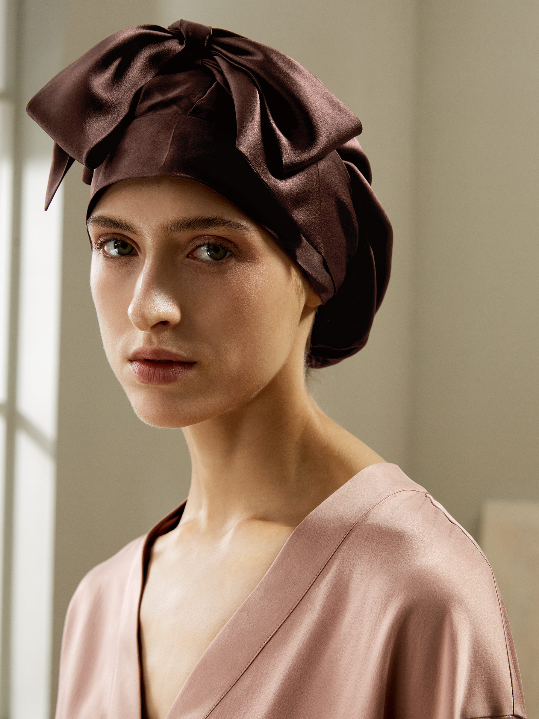 Multi-Use Silk Tie Bonnet | LilySilk