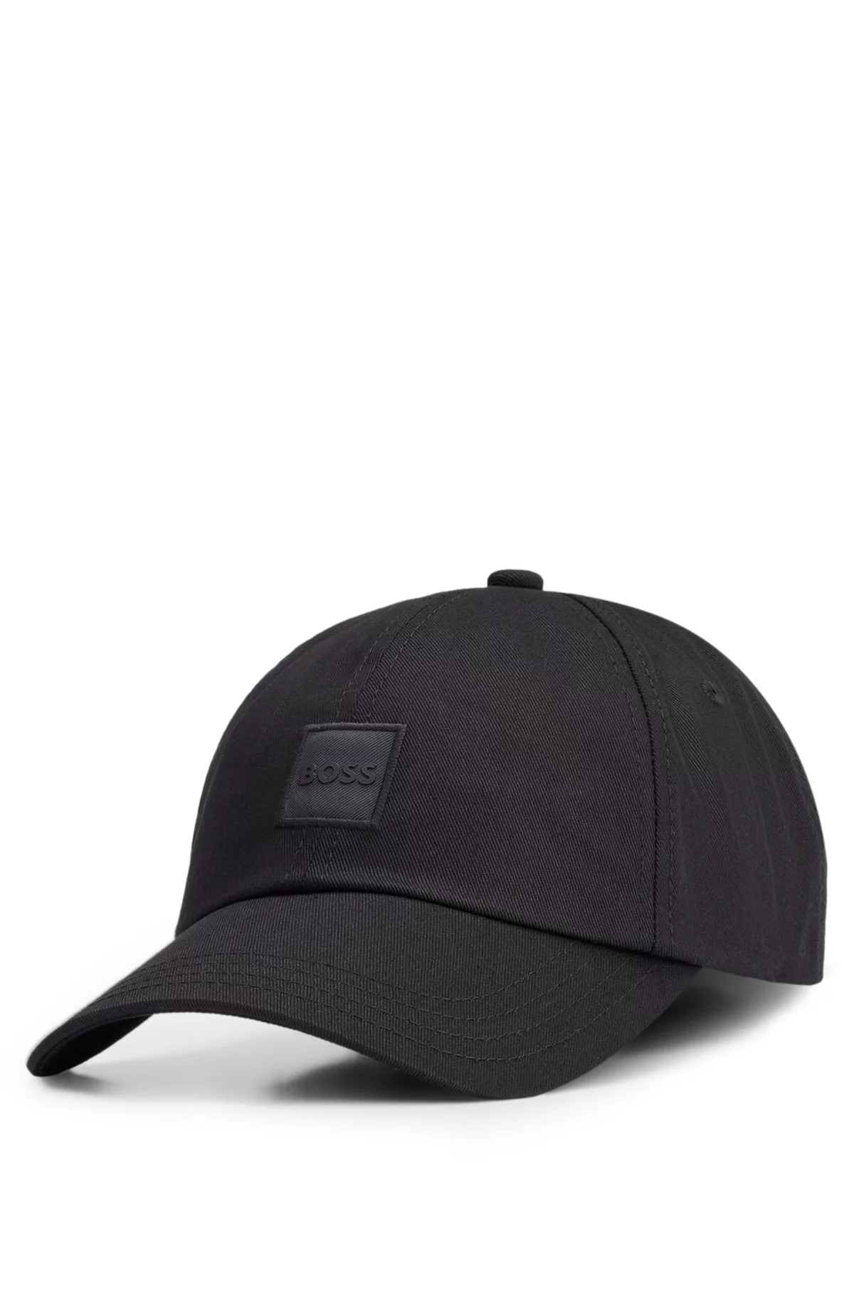 Cotton-twill cap with tonal logo patch | Hugo Boss (UK)