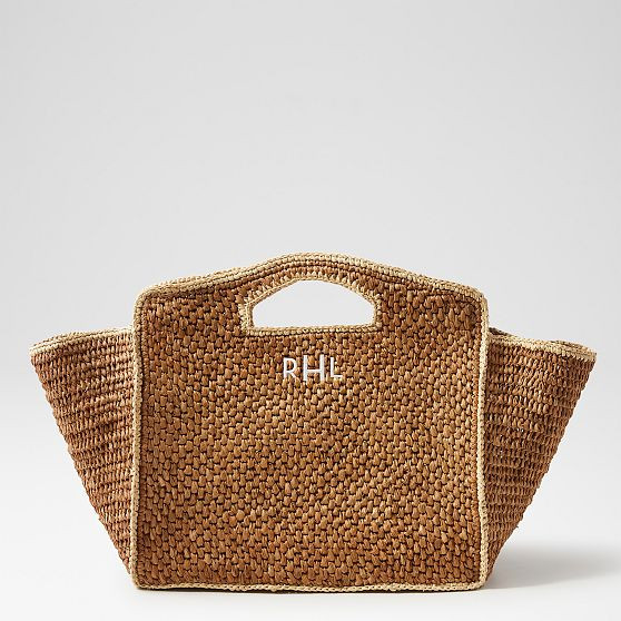 Cannes Raffia Beach Tote | Mark and Graham