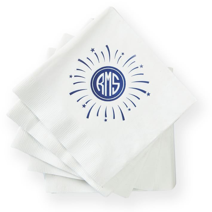 Letterpress Cocktail Napkins | Mark and Graham