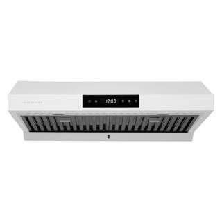 30 in. Ducted Under Cabinet Range Hood with 3-Way Venting Changeable LED Powerful Suction in Matt... | The Home Depot