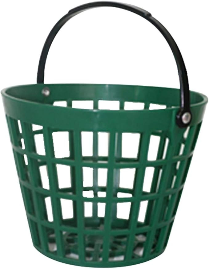 EMVANV Golf Ball Basket, Golf Ball Storage Bucket Container with Handle Outdoor Outside Sports Go... | Amazon (US)