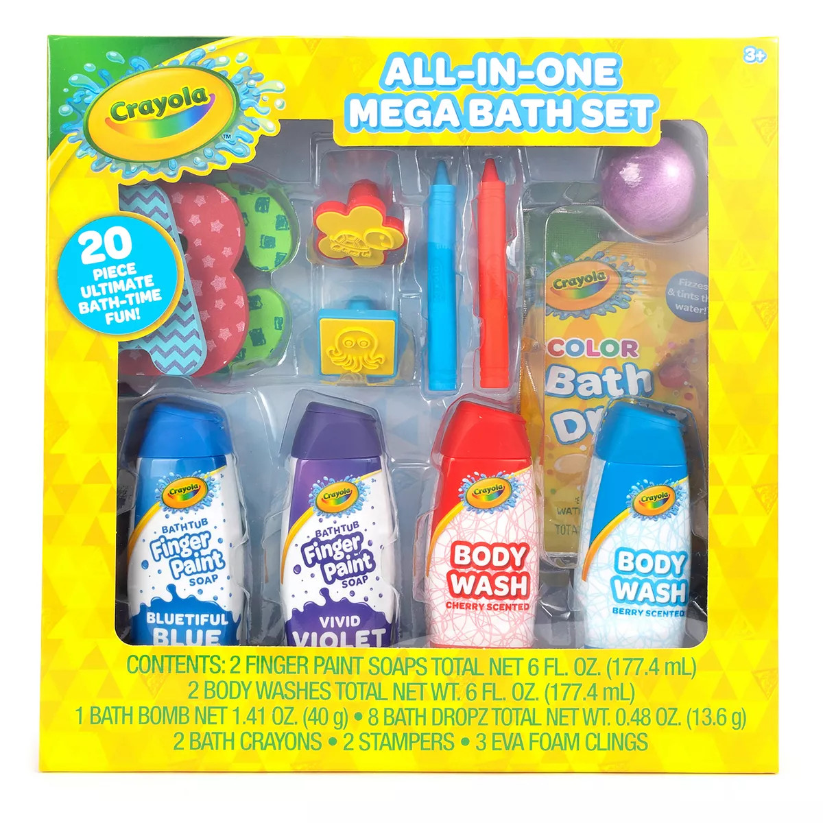Crayola All-In-One Mega Bath Set | Kohl's