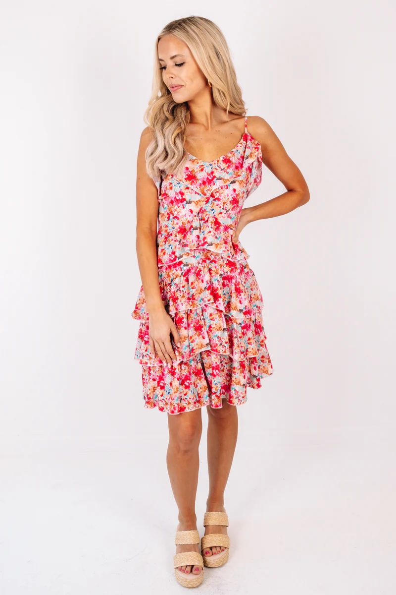 Wish You Were Here Dress - Pink | The Impeccable Pig