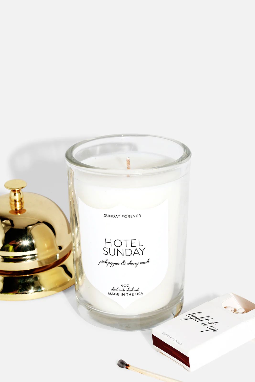 Hotel Sunday CandleSunday Forever$38.00 | Bandier