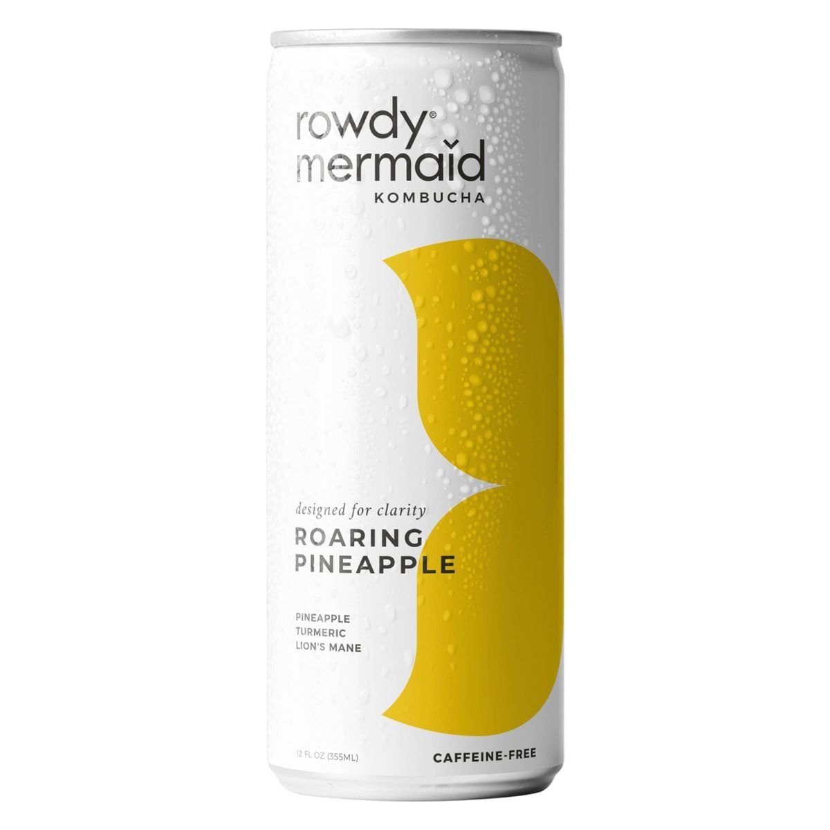 Rowdy Mermaid Roaring Pineapple Organic Kombucha - 12 fl oz | Target