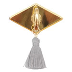 Diamond Brass Tassel Drawer Pull- Choose your color | Lo Home by Lauren Haskell Designs