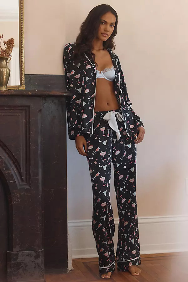 Livy Top & Connie Pants Pajama Set | Anthropologie (US)